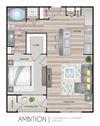 Aspire at Live Oak Apartments Ambition Floor Plan Aspire at Live Oak Apartments Ambition Floor Plan
